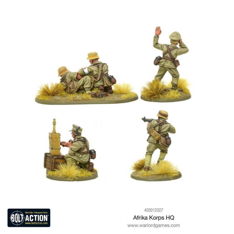Afrika Korps HQ Bolt Action