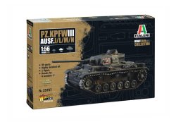 25757 Pz. Kpfw. III Ausf. J/L/M/N 1:56 Italeri