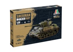 25772 M4A3E8 Sherman Fury 1:56 Italeri