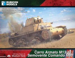 Carro Armato M13/40 / Semovente Comando M40 Rubicon Models