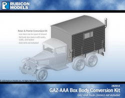 GAZ-AAA Box Body upgrade Kit Rubicon Models