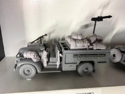 LRDG Command 28mm Rubicon Models