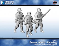 Rubicon Models German Infantry Patrolling 28mm