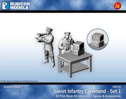 Soviet Command - Set 1 28mm Rubicon Models