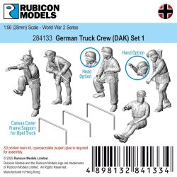 German Truck Crew (DAK) Set 1