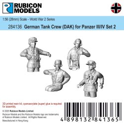 German PzIII/IV Tank Crew (DAK) Set 2