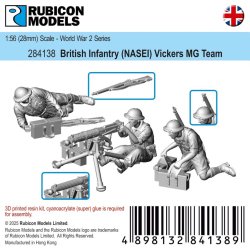 British Infantry (NASEI) Vickers MG Team