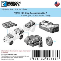 US Jeep Accessories Set 1