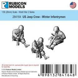 US Jeep Crew - Winter Infantrymen
