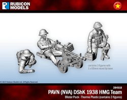 284518 PAVN (NVA) Dshk 1938 HMG team Scale 28mm Rubicon Models