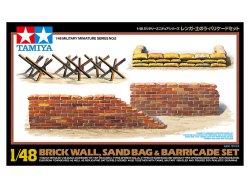 Sand bag & Barricade Set 1/48