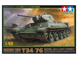 Russian Tank T34/76 Model 1941 (Cast Turret) 1/48