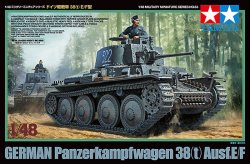 German Panzerkampfwagen 38(t) Ausf.E/F 1/48