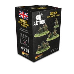 402011029 British Heavy Weapons Platoon (plastic) 28mm Bolt Action Warlord Games