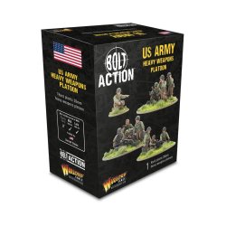 402013055 US Army Heavy Weapons Platoon (plastic) 28mm Bolt Action Warlord Games