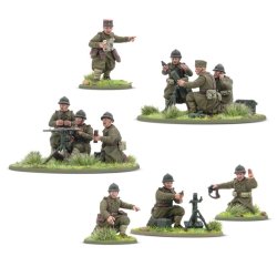 402015506 French Army Heavy Weapons Platoon 28mm Bolt Action Warlord Games