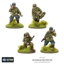 US Airborne HQ (1944-45) 28mm Bolt Action Warlord Games
