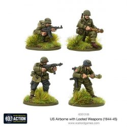 US Airborne with looted German weapons (1944-45) 28mm Bolt Action Warlord Games