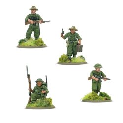 403201201 Gurkha HQ 28mm Bolt Action Warlord Games