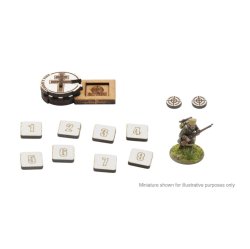 MDF Artillery Zeroing In Markers - Free French