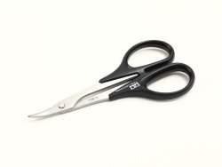 74005 Curved Scissors for Plastic Tamiya