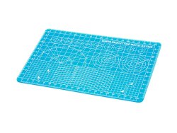 74142 Cutting Mat (A5 Size/Blue) Tamiya