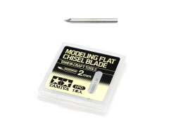 74143 Modeling Flat Chisel Blade 2mm Tamiya