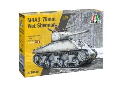 96440 M4A3 76mm Wet Sherman 1:35 Italeri