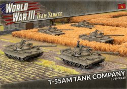 WWIII Team Yankee T-55AM Tank Company 15mm