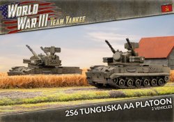 WWIII Team Yankee 2S6 Tunguska AA Platoon 15mm