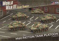 WWIII Team Yankee M60 Patton Tank Platoon 15mm