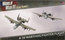 WWIII Team Yankee A-10 Warthog Fighter Flight 15mm