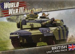 WWIII Team Yankee WWIII British Unit Card Pack