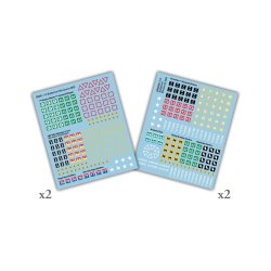 British Far East & Commonwealth Decals 15mm