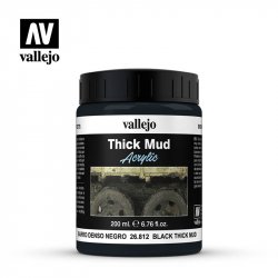 Vallejo Diorama Effects 26812 Black Mud