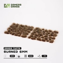 Burned Tufts 6mm - Wild GamersGrass
