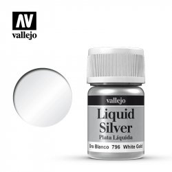 Vallejo Liquid Gold 70796 White Gold