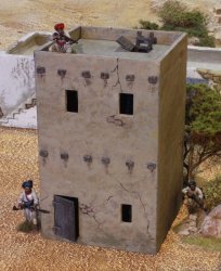 Afghanistan To Middle East Two-Storey House (Large) 28mm Renedra