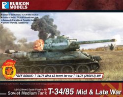 Rubicon Models T-34/85 28mm