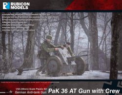 Rubicon Models PaK 36 AT Gun with Crew 28mm