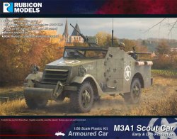 Rubicon Models M3A1 Scout Car (Early & Late Production) 28mm
