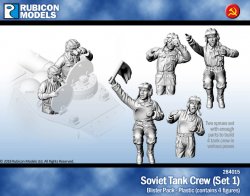 Rubicon Models Soviet Tank Crew 28mm