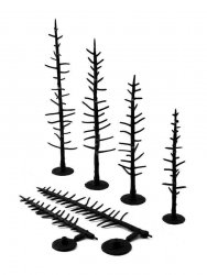 Pine Tree Armatures x44 (10.1 - 15.2 cm) Woodland Scenics