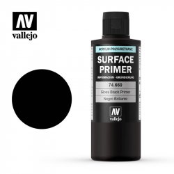 Vallejo Surface Primer 74660 Gloss Black