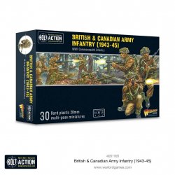 Warlord Games Bolt Action British & Canadian Army Infantry (1943-45)