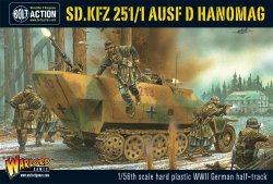 Warlord Games Bolt Action Sd.Kfz 251/1 Ausf D Hanomag 28mm
