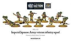 Warlord Games Bolt Action Japanese Veteran Infantry Squad