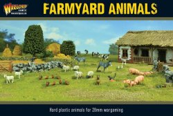 Warlord Games Bolt Action Farmyard Animals 28mm