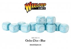 Warlord Games Bolt Action Bolt Action Orders Dice - Blue