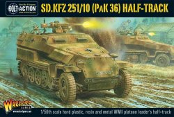 Warlord Games Bolt Action Sd.Kfz 251/10 Pak 36 Half-Track 28mm